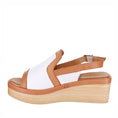 Load image into Gallery viewer, TROZAN - White/Tan - LE SANSA