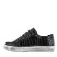 Load image into Gallery viewer, CABELLO UNITY BLACK CROC - Women sneakers - Collective Shoes