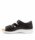 Load image into Gallery viewer, ZIERA BARDOT BLACK WHITE SOLE - Women Sandals - Collective Shoes