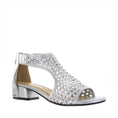 Load image into Gallery viewer, BRESLEY ANGLER SILVER - Women Sandals - Collective Shoes