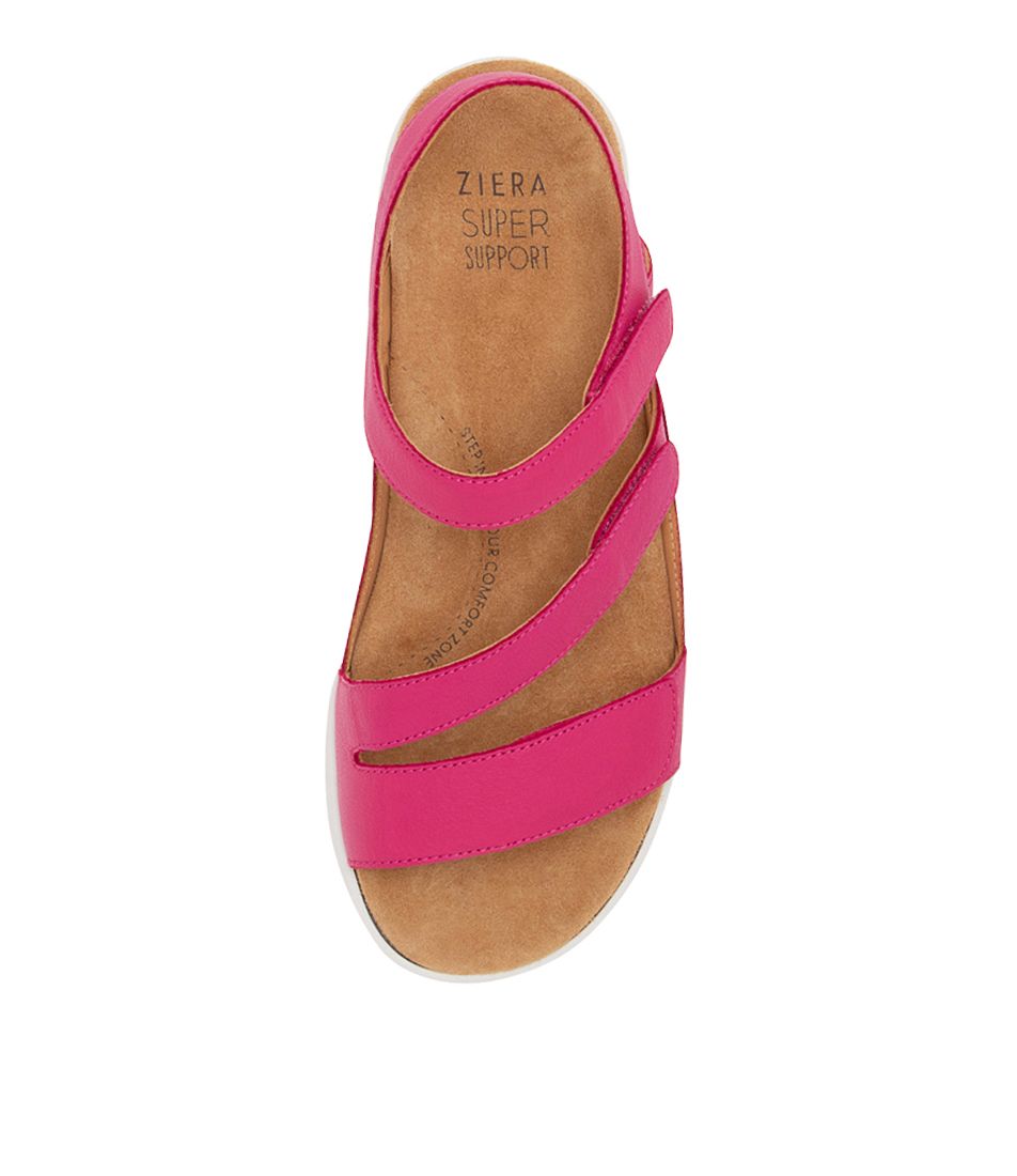 ZIERA BOYDE FUCHSIA WHITE SOLE - Women Sandals - Collective Shoes