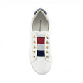 Load image into Gallery viewer, BRESLEY SINISTER WHITE/STRIPE - Women Slip On - Collective Shoes