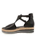 Load image into Gallery viewer, DJANGO & JULIETTE ALEXYS BLACK - Women Sandals - Collective Shoes