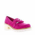 Load image into Gallery viewer, Bresley Dobbie Hot Pink - Women Loafers - Collective Shoes