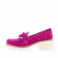 Load image into Gallery viewer, Bresley Dobbie Hot Pink - Women Loafers - Collective Shoes