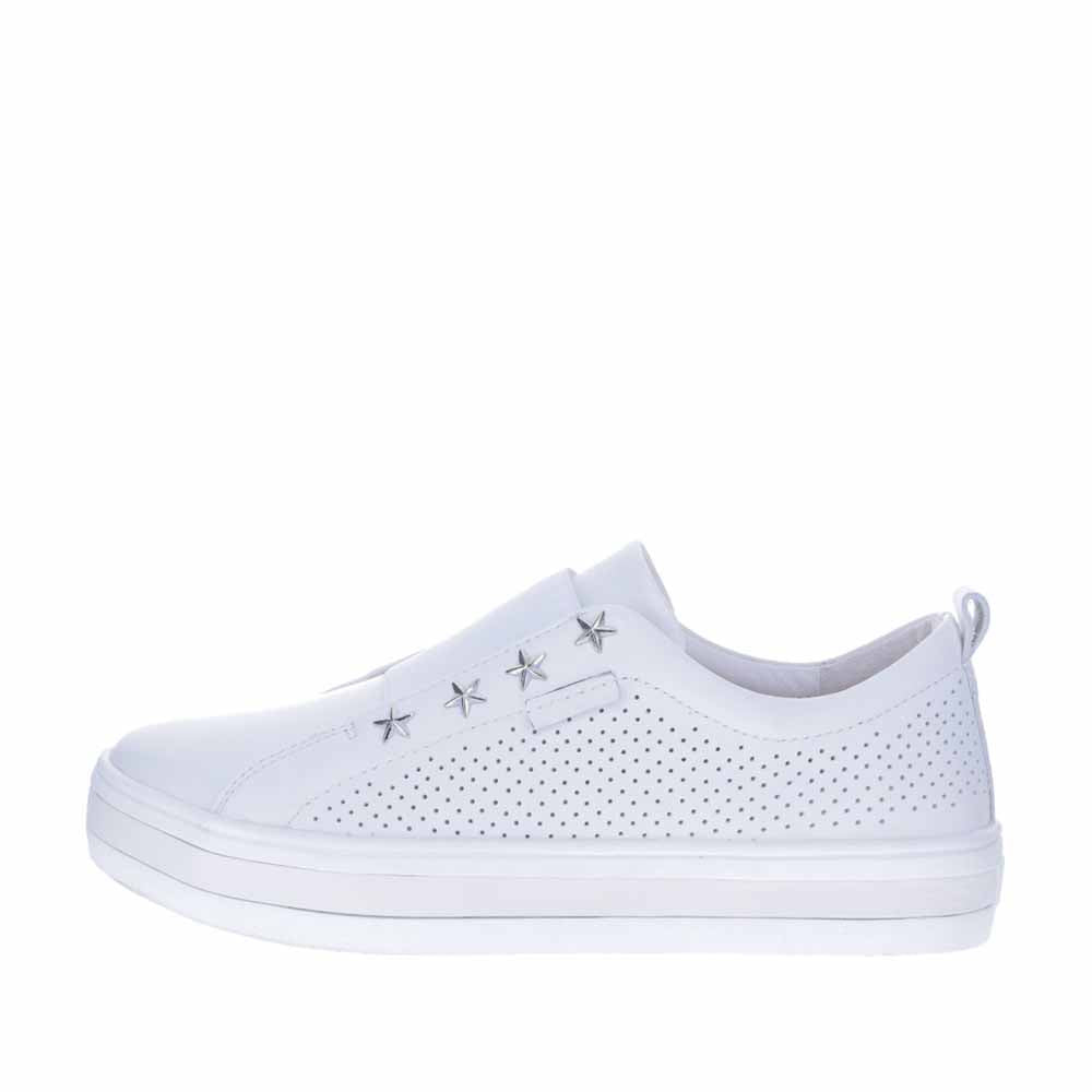 LESANSA STARK WHITE - Le Sansa Women Slip-ons - Collective Shoes