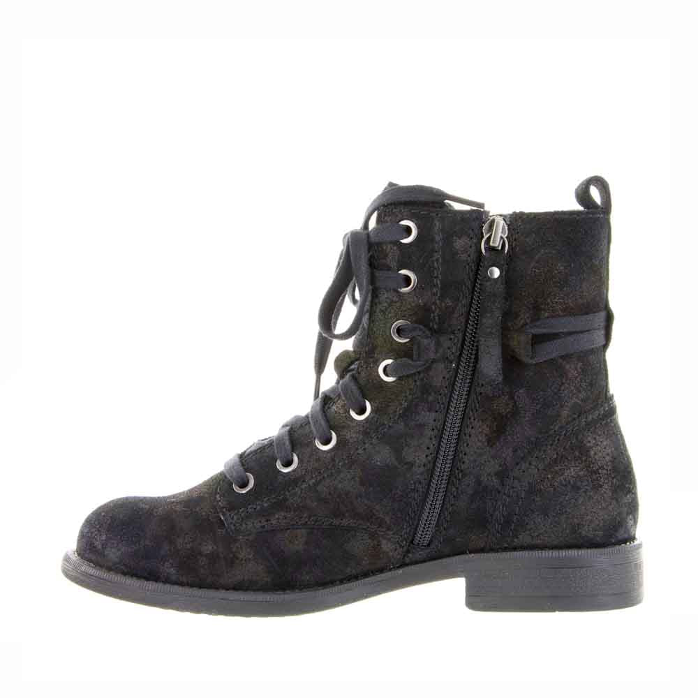 LESANSA ROSA BLACK PRINT - Women Boots - Collective Shoes
