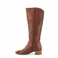 Load image into Gallery viewer, LESANSA TERESA BURGUNDY - Women High Boots - Collective Shoes