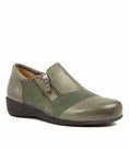 Load image into Gallery viewer, ZIERA SAGE ARMY OLIV LEA NUB - Collective Shoes