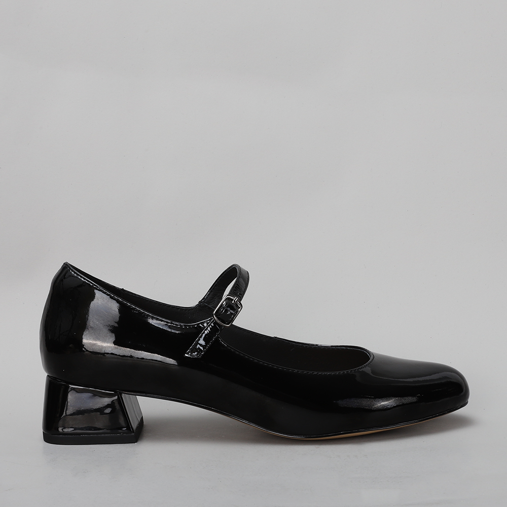 NAKED ARCHES SAUCE BLACK PATENT - Women Sandals - Collective Shoes 