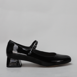 NAKED ARCHES SAUCE BLACK PATENT - Women Sandals - Collective Shoes 