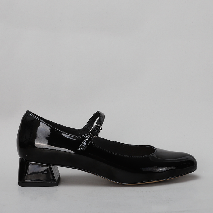 NAKED ARCHES SAUCE BLACK PATENT - Women Sandals - Collective Shoes 