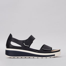 NAKED ARCHES HAPPY NAVY - Women Sandals - Collective Shoes 