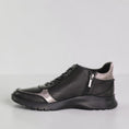 Load image into Gallery viewer, ZIERA PELLS BLACK PEWTER - Women Sneakers - Collective Shoes 
