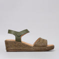 Load image into Gallery viewer, LE SANSA PILIA KHAKI - Women Sandals - Collective Shoes 

