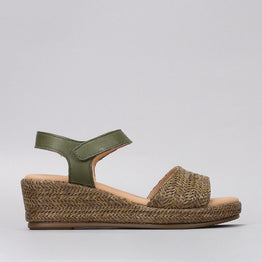 LE SANSA PILIA KHAKI - Women Sandals - Collective Shoes 