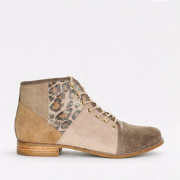 ZIERA TYRAH TAUPE - Women Boots - Collective Shoes 