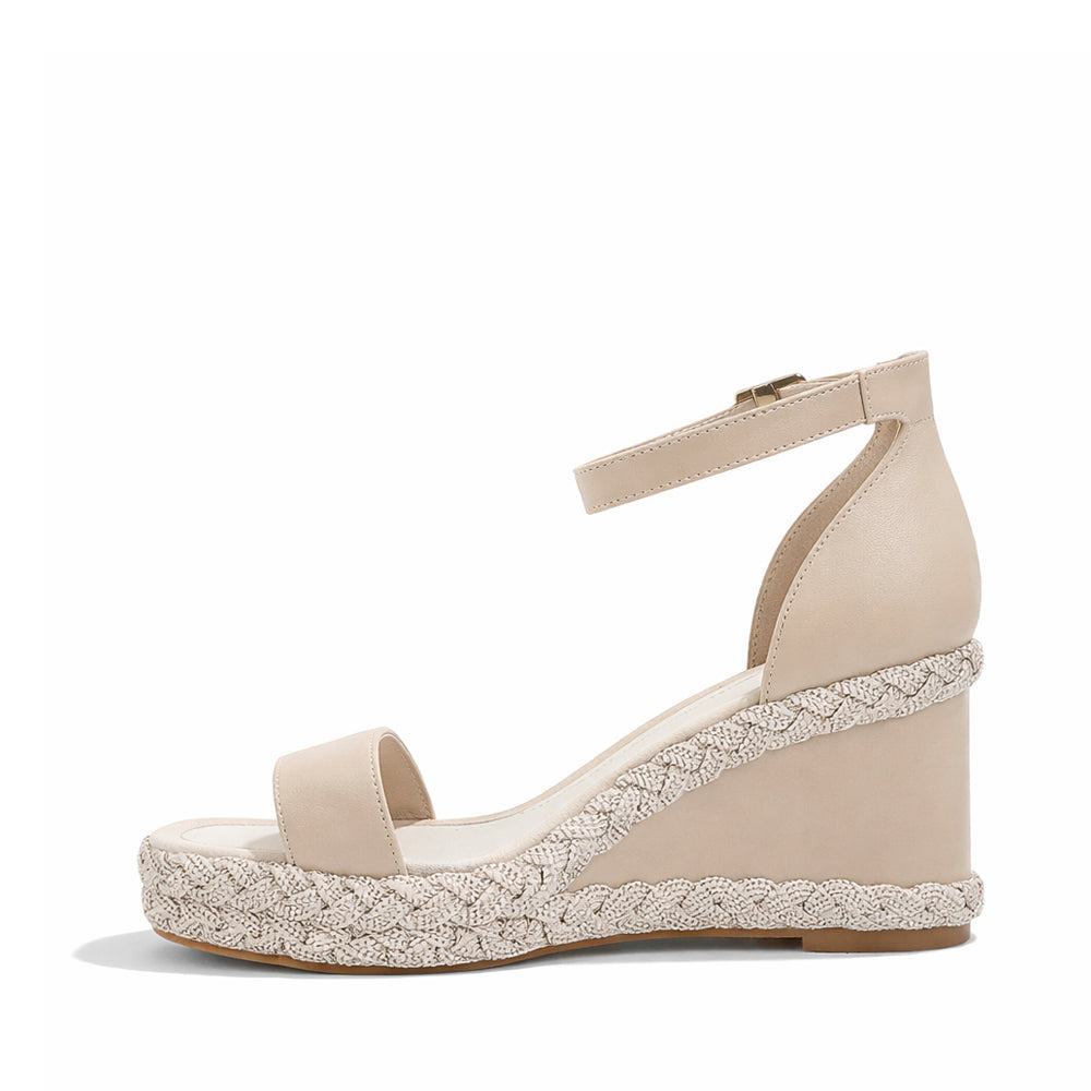 DJANGO & JULIETTE VANGIE ALMOND - Women Sandals - Collective Shoes 