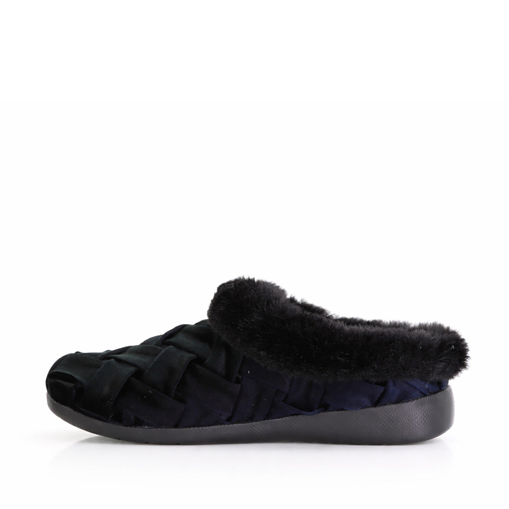 ZIERA FIFI BLACK MULTI - Women slippers - Collective Shoes 