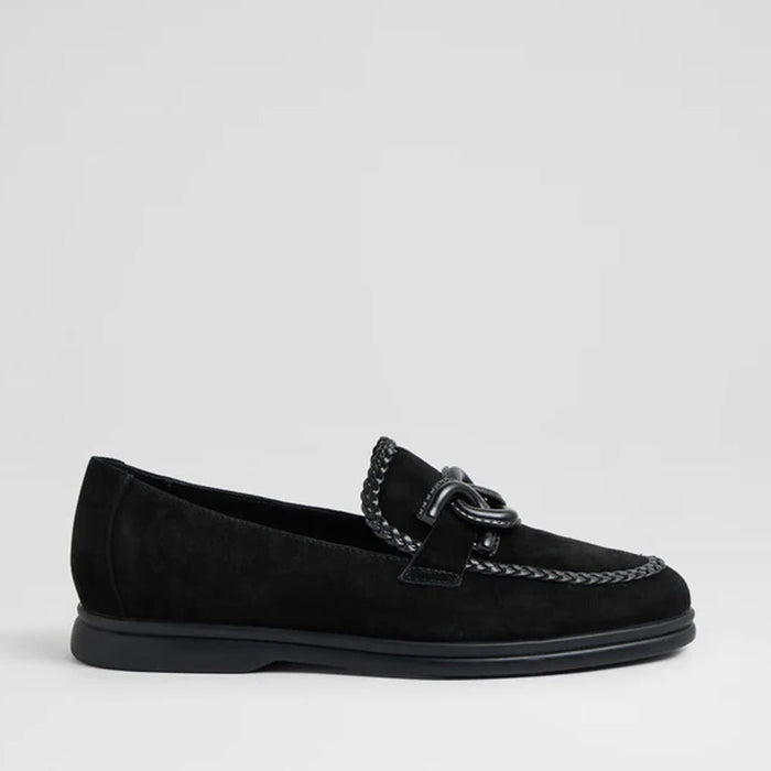 DJANGO & JULIETTE LINXEA BLACK SUEDE