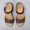 Load image into Gallery viewer, LE SANSA PILIA CHOCOLATE - Women Sandals - Collective Shoes 
