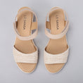 Load image into Gallery viewer, LE SANSA PILIA BEIGE - Women Sandals - Collective Shoes 
