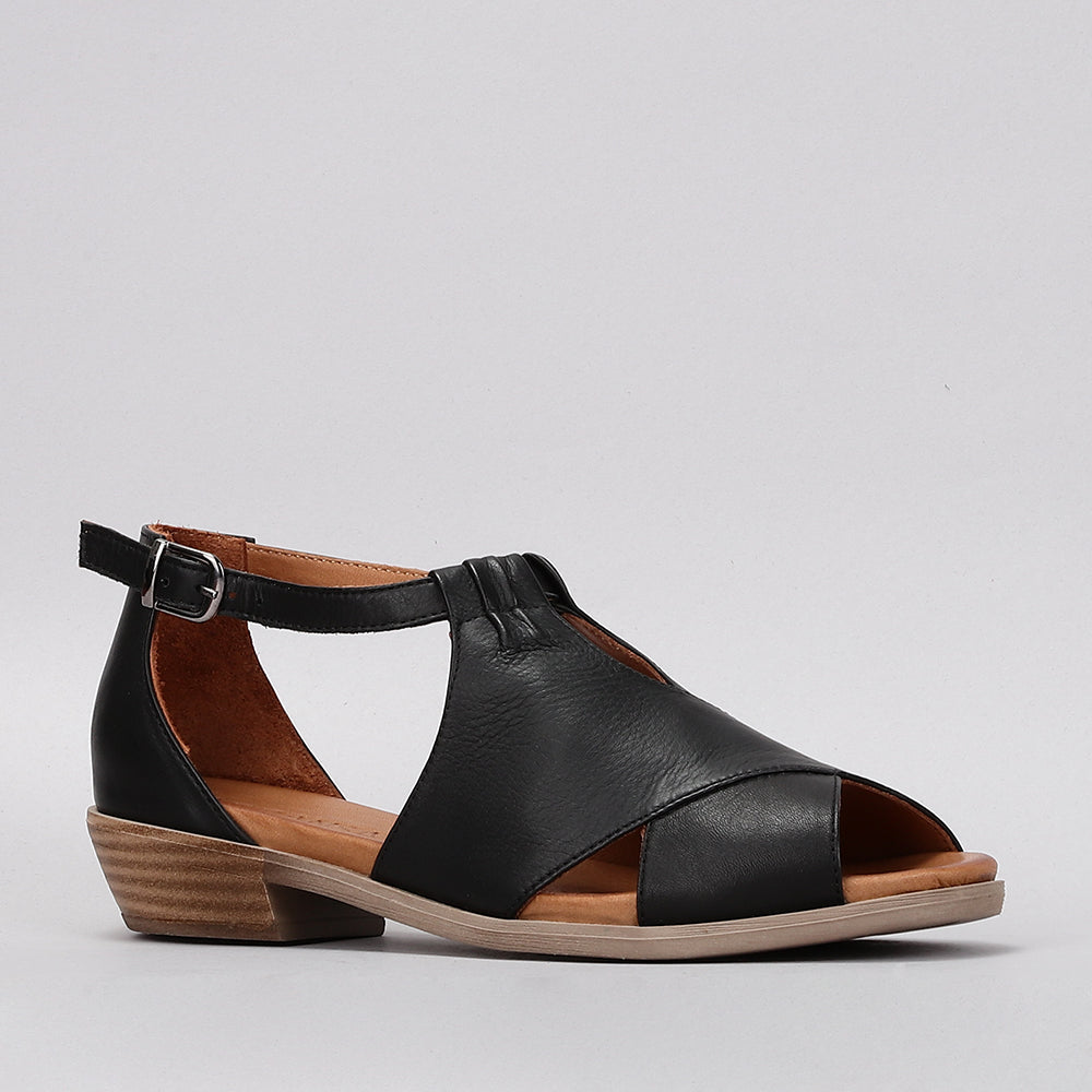 LE SANSA DIGBY BLACK BLACK - Women Sandals - Collective Shoes 