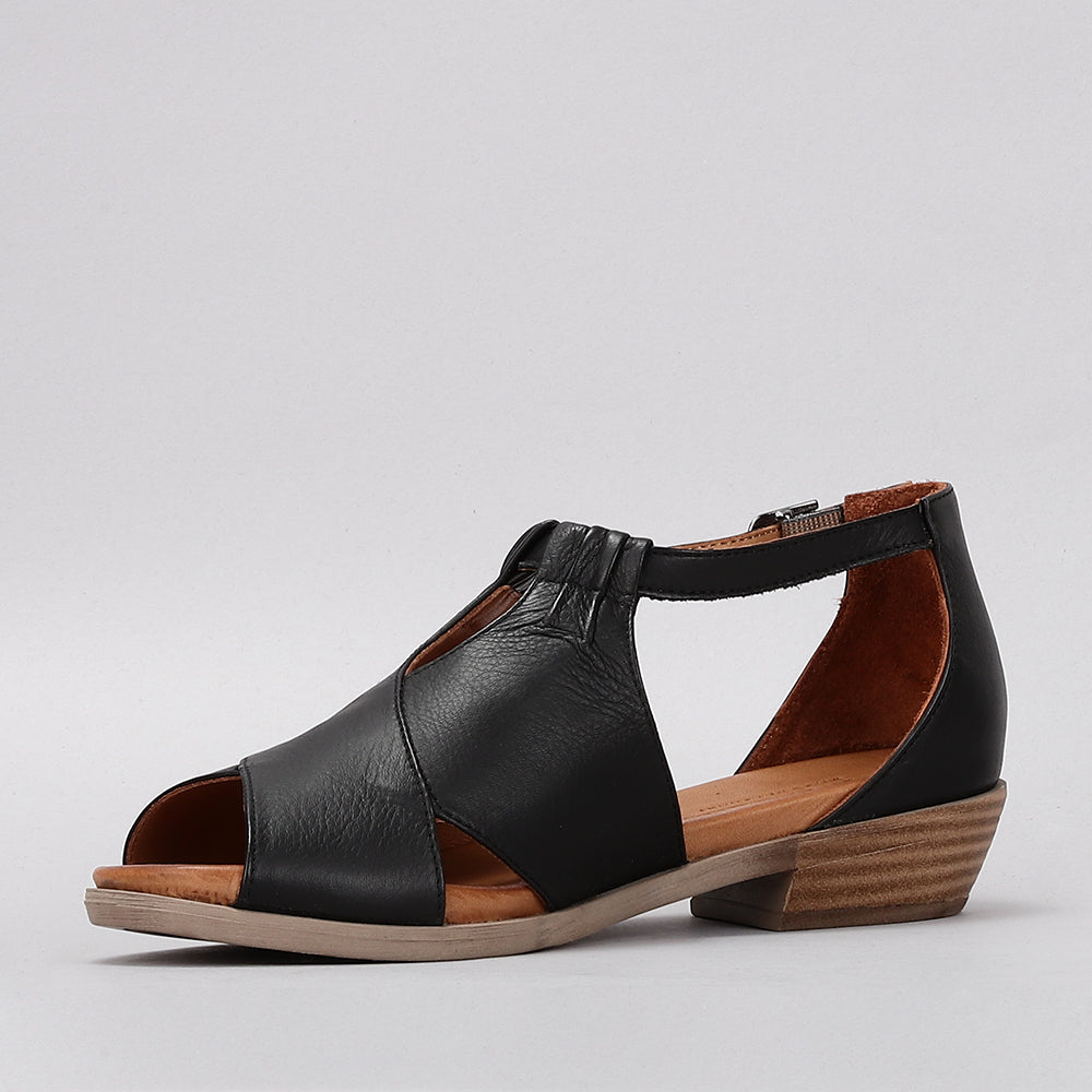 LE SANSA DIGBY BLACK BLACK - Women Sandals - Collective Shoes 