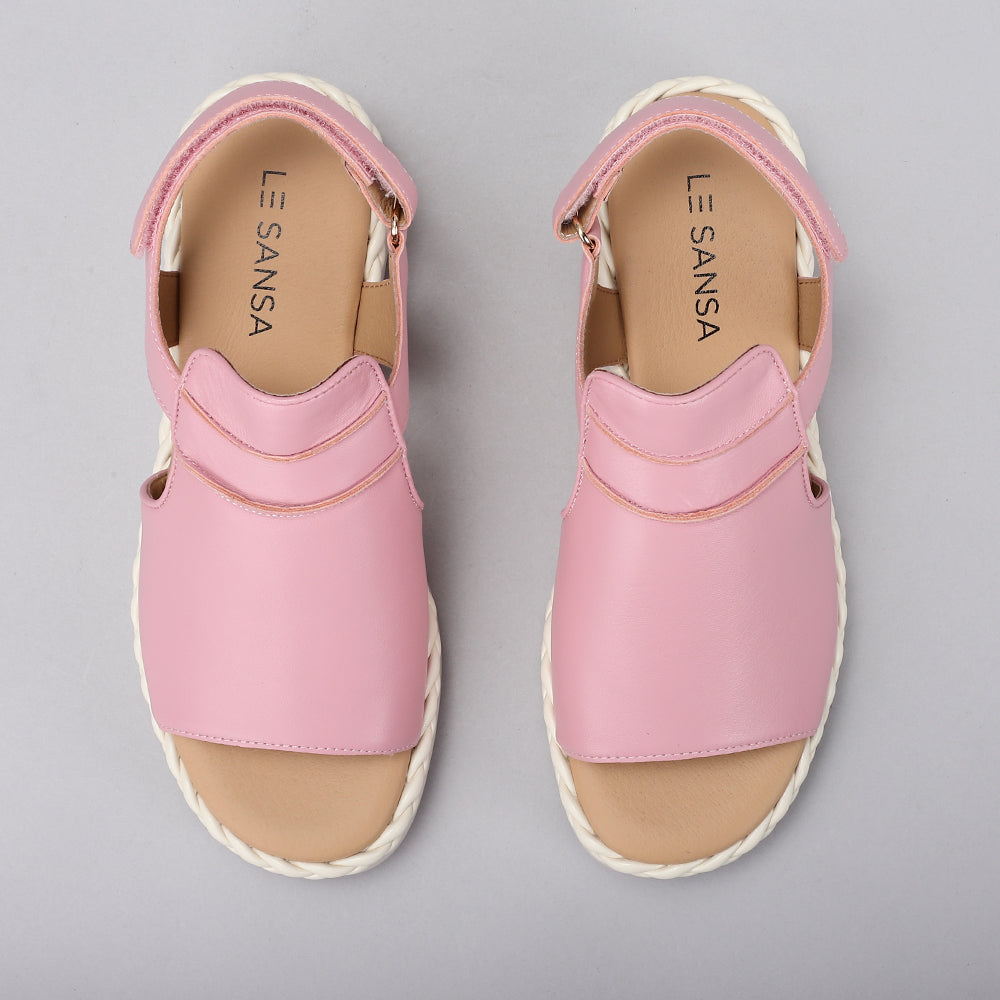 LE SANSA EMMELINE BABY PINK - Women Sandals - Collective Shoes 