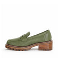 Load image into Gallery viewer, LE SANSA ZOEY DARK OLIVE - Women Loafers - Collective Shoes 
