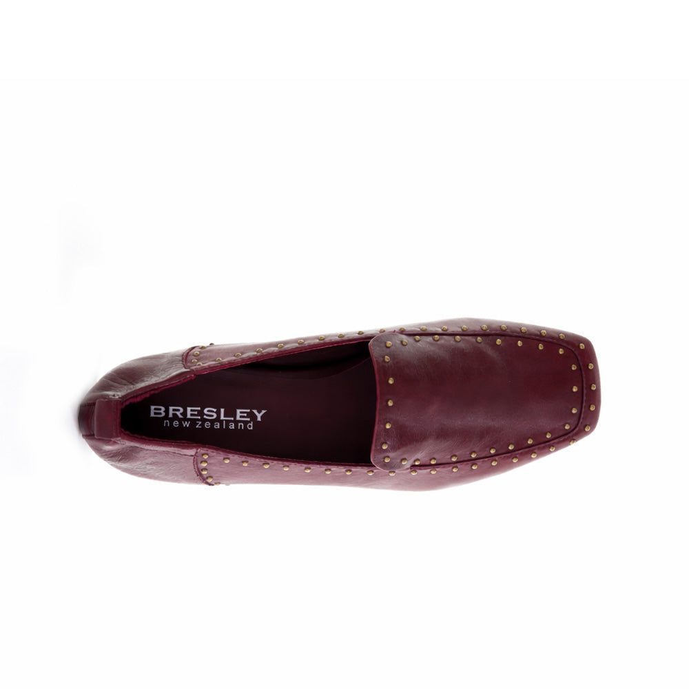 BRESLEY SAGGER BORDO - Women Loafers - Collective Shoes 