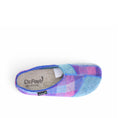 Load image into Gallery viewer, DR FEET HILDA PURPLE TARTAN - Women slippers - Collective Shoes 
