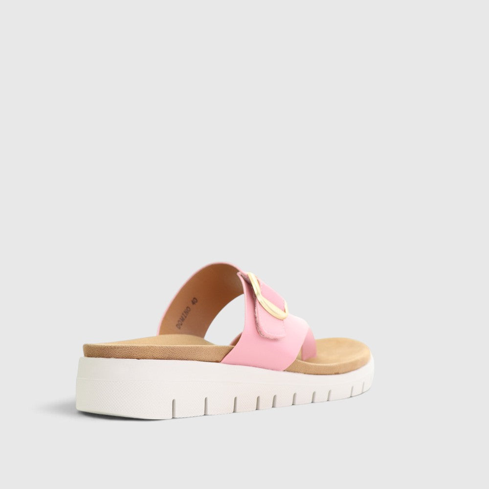 CC RESORTS DOMINO BABY PINK - Women Slides - Collective Shoes 