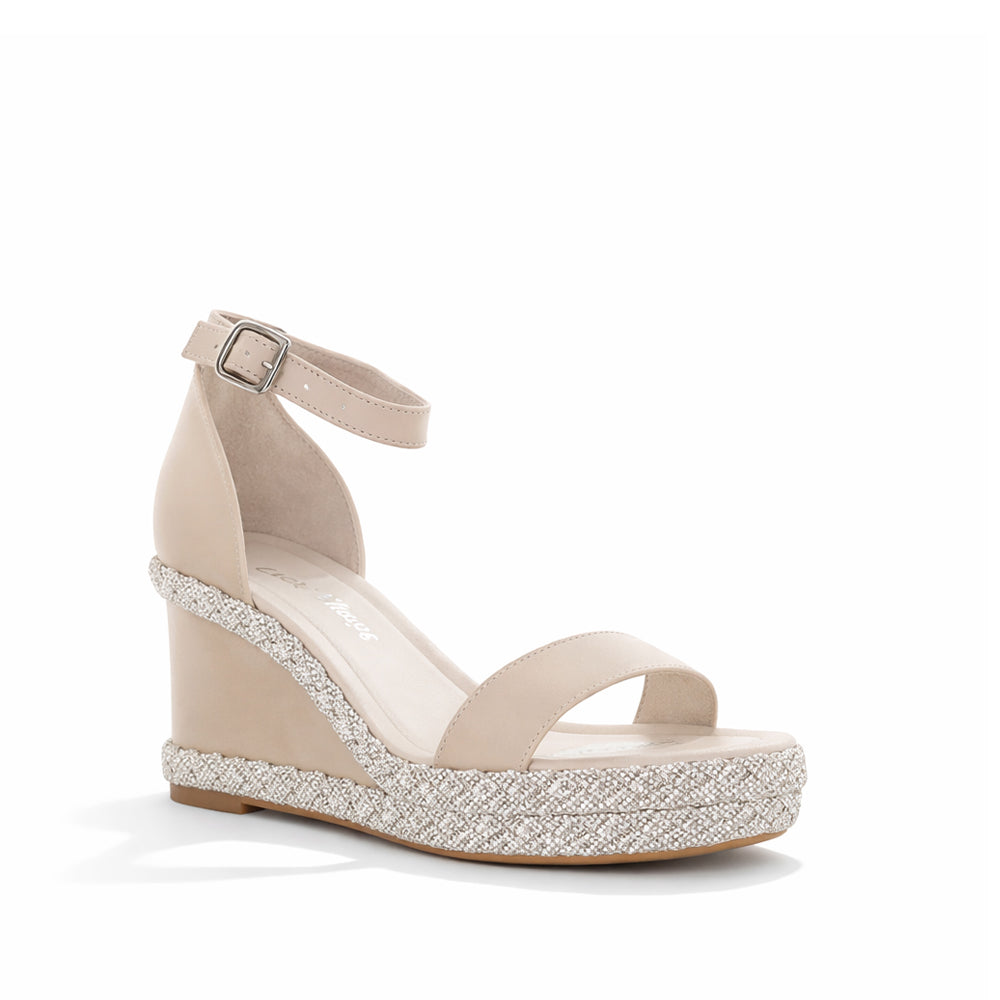 DJANGO & JULIETTE VANGIE ALMOND - Women Sandals - Collective Shoes 