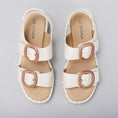 Load image into Gallery viewer, LE SANSA EMERY BONE - Women Sandals - Collective Shoes 
