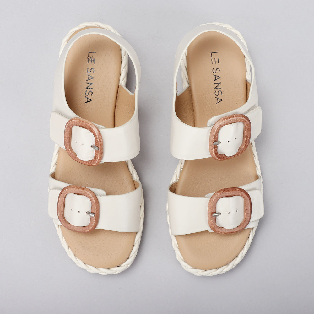 LE SANSA EMERY BONE - Women Sandals - Collective Shoes 
