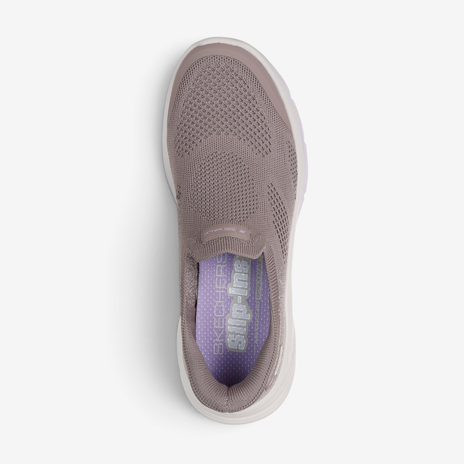 SKECHERS GO WALK 8 TAUPE LAVENDER
