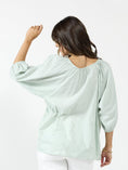 Load image into Gallery viewer, DRAMA THE LABEL MILOS TOP MINT Women Tops, Blouses, Cami's & Tee's - Zeke Collection NZ
