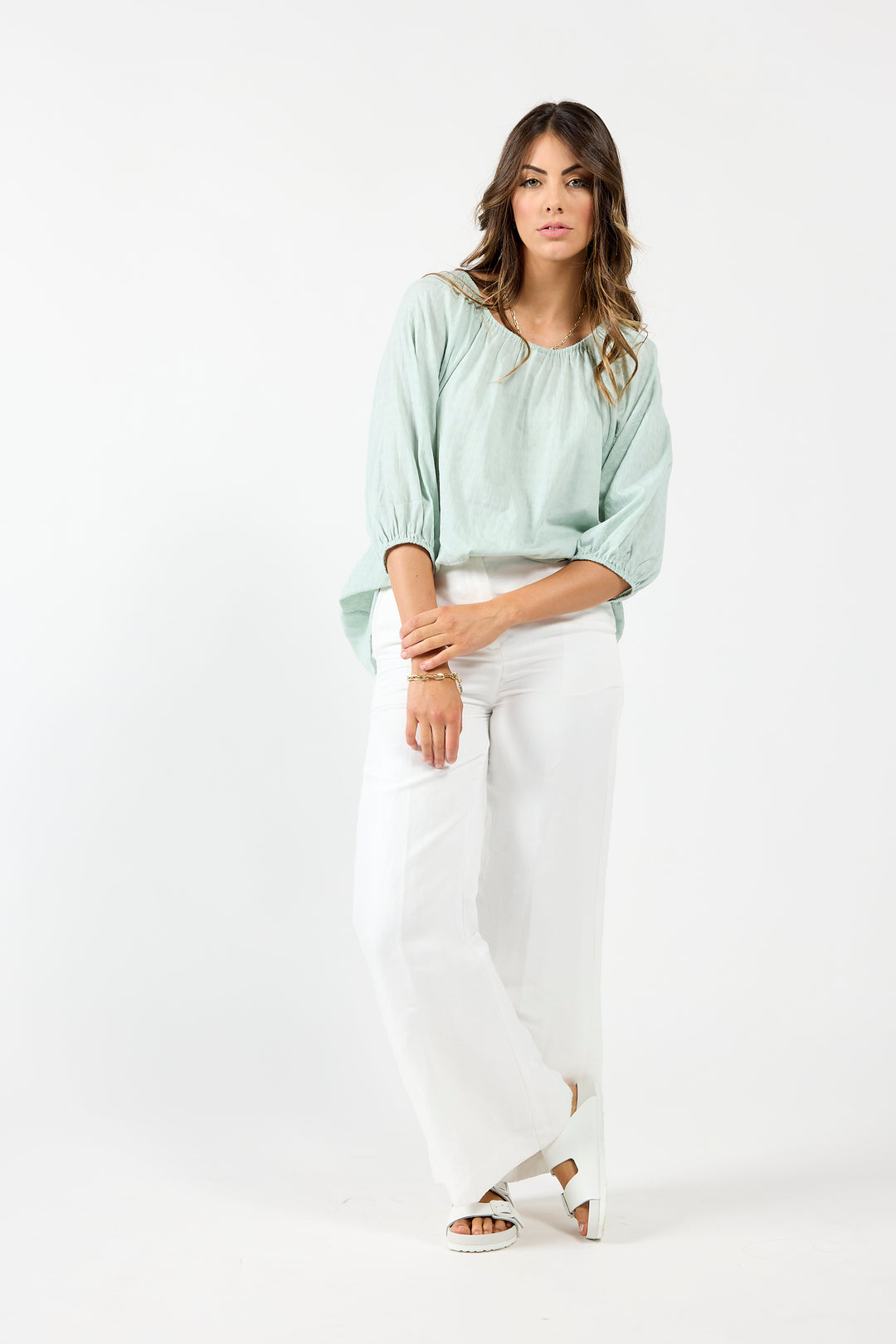 DRAMA THE LABEL MILOS TOP MINT Women Tops, Blouses, Cami's & Tee's - Zeke Collection NZ
