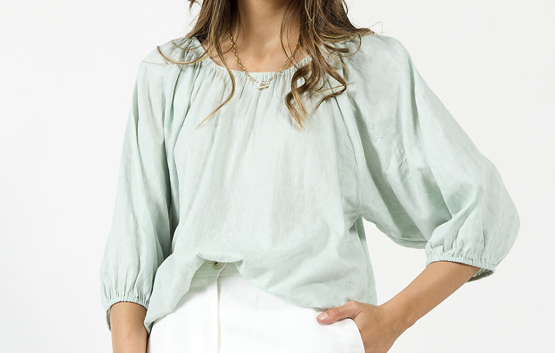 DRAMA THE LABEL MILOS TOP MINT Women Tops, Blouses, Cami's & Tee's - Zeke Collection NZ