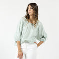 Load image into Gallery viewer, DRAMA THE LABEL MILOS TOP MINT Women Tops, Blouses, Cami's & Tee's - Zeke Collection NZ
