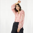 Load image into Gallery viewer, DRAMA THE LABEL THE HONOR BLOUSE PINK MARBLE
