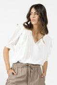 Load image into Gallery viewer, DRAMA THE LABEL ANGEL BLOUSE WHITE
