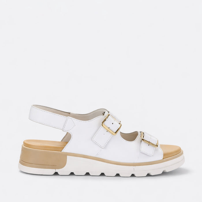 DJANGO & JULIETTE CARDA WHITE - Women Sandals - Collective Shoes 