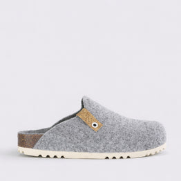 DR FEET HEF DK GREY - Women slippers - Collective Shoes 