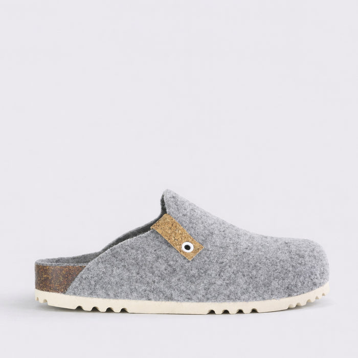 DR FEET HEF DK GREY - Women slippers - Collective Shoes 
