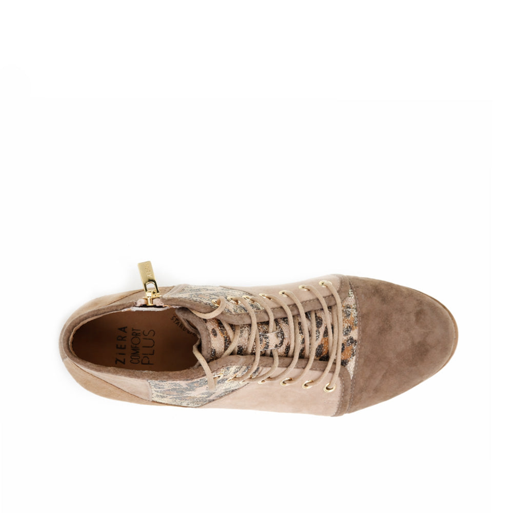 ZIERA TYRAH TAUPE - Women Boots - Collective Shoes 