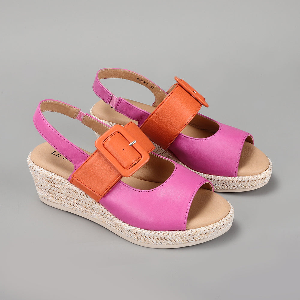 LE SANSA PAROLA FUCHSIA ORANGE