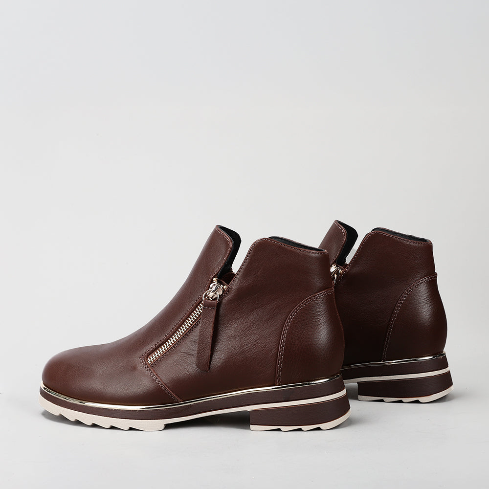 LE SANSA BASEL CHOCOLATE - Women Boots - Collective Shoes 