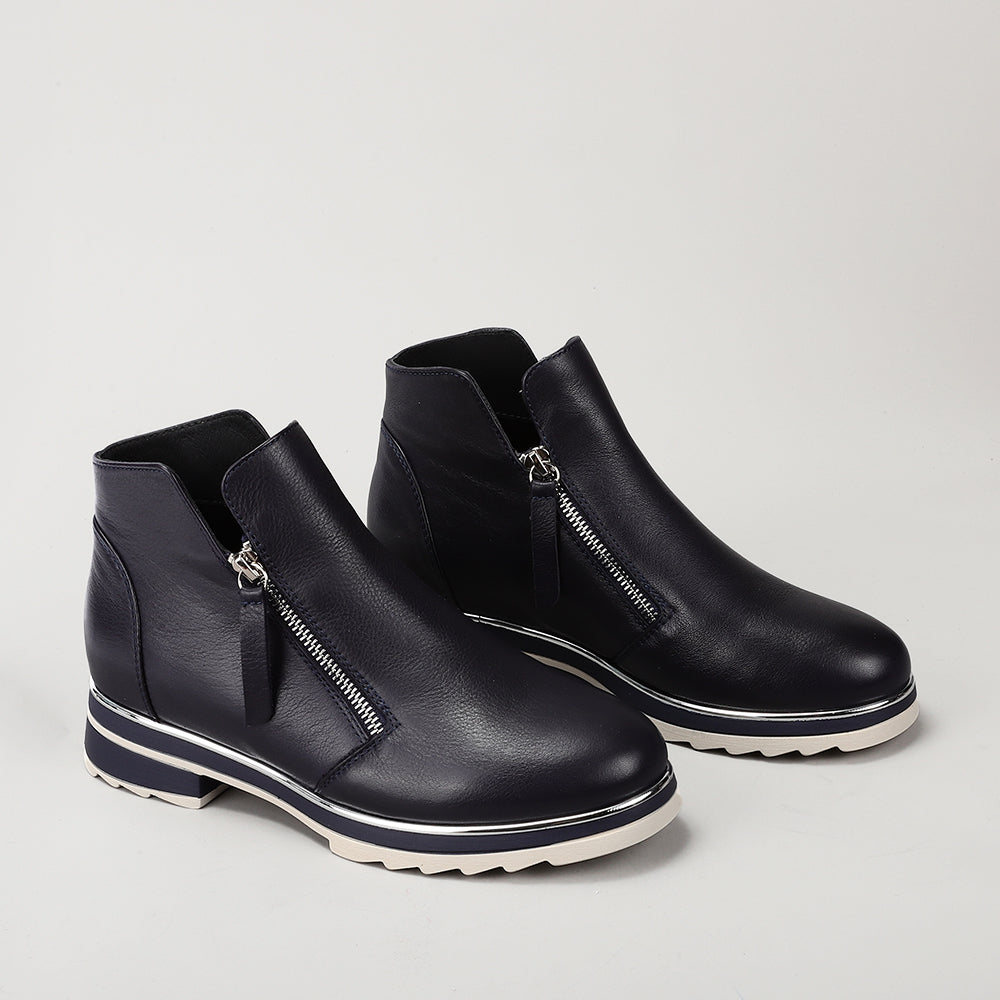 LE SANSA BASEL NAVY - Women Boots - Collective Shoes 